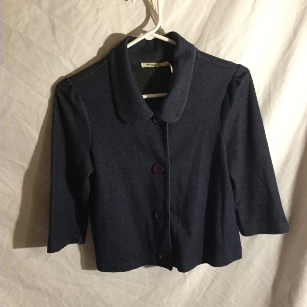 Kimchi Blue button down overshirt/cardigan